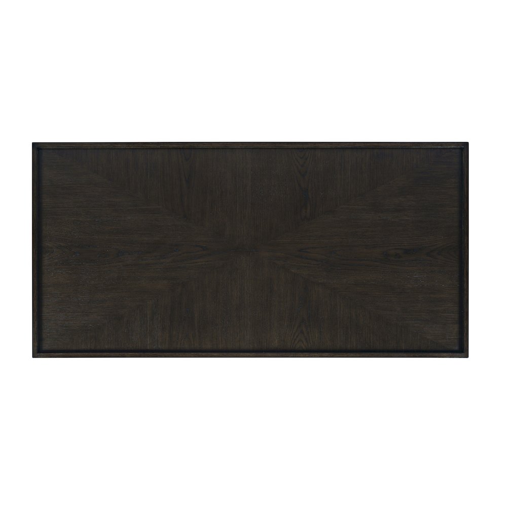 Laurel Creek Modern Contemporary 52" Block Coffee Table with Hidden Casters