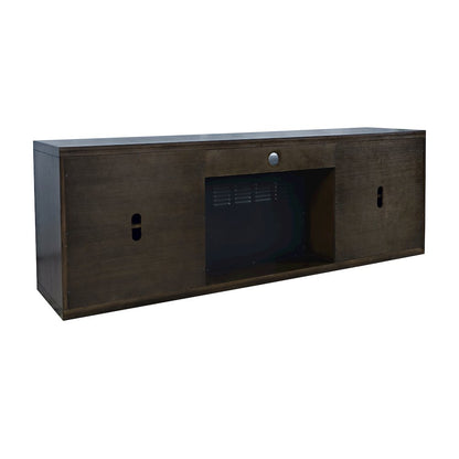 Laurel Creek Modern Contemporary 78" Electric LED Fireplace with Storage