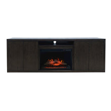 Laurel Creek Modern Contemporary 78" Electric LED Fireplace with Storage