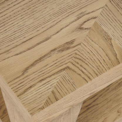 Modern Contemporary 50" Coffee Table with Storage Shelf and Hidden Casters