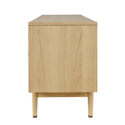 Olson 67" Mid-Century Modern Scandinavian Console TV Stand Storage Cabinet