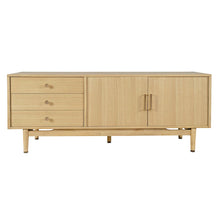 Olson 67" Mid-Century Modern Scandinavian Console TV Stand Storage Cabinet