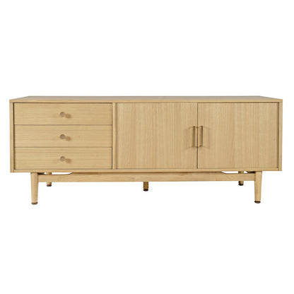 Olson 67" Mid-Century Modern Scandinavian Console TV Stand Storage Cabinet