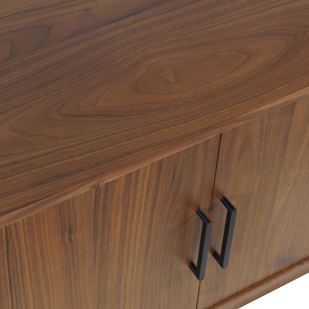 Olson 57" Mid-Century Modern Scandinavian Console TV Stand Storage Cabinet