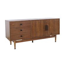 Olson 57" Mid-Century Modern Scandinavian Console TV Stand Storage Cabinet