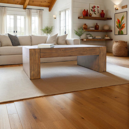 Taos Modern Rustic 52" Dovetailed Coffee Table