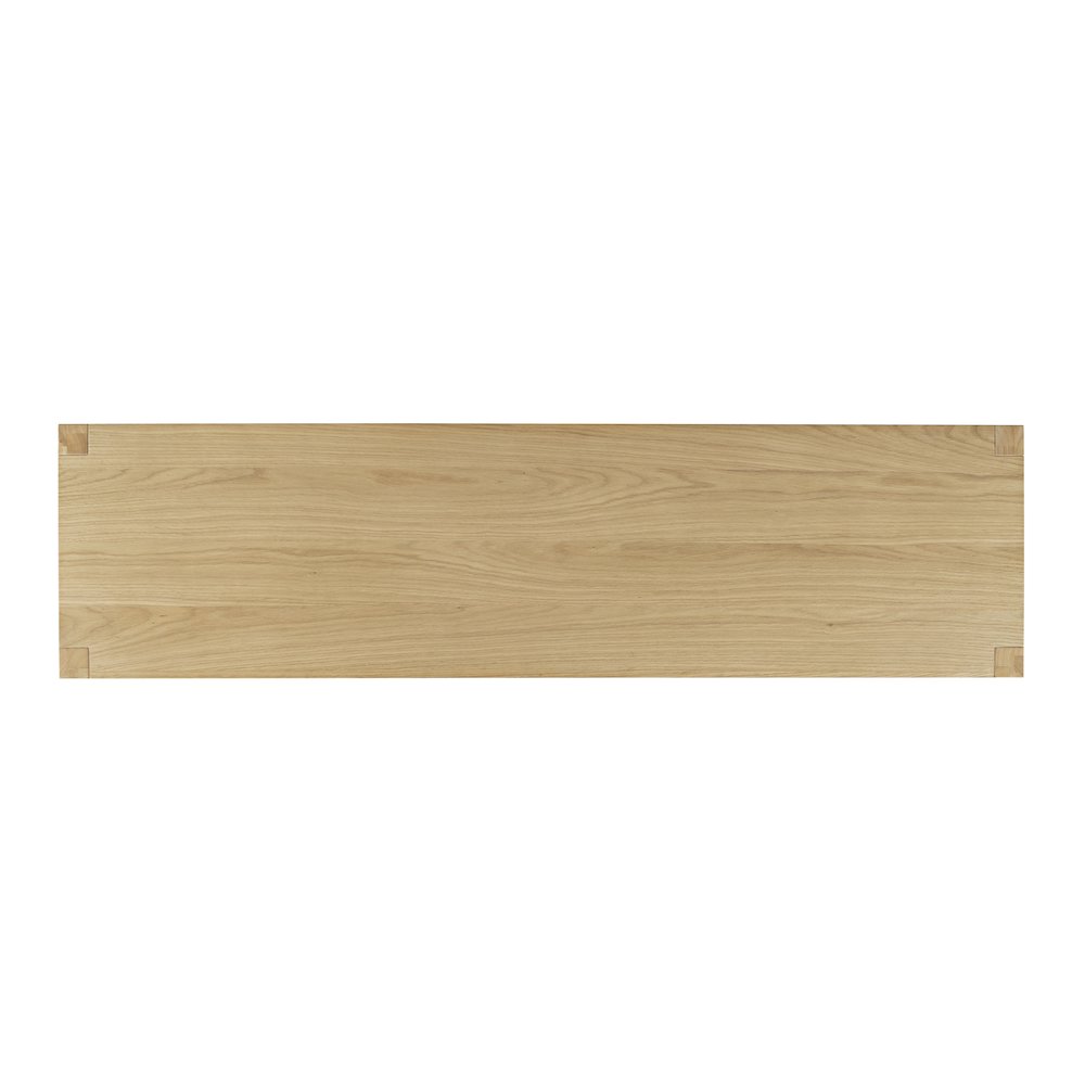 70" Contemporary Media Console with Tempered Glass Doors, Drawers and Shelves