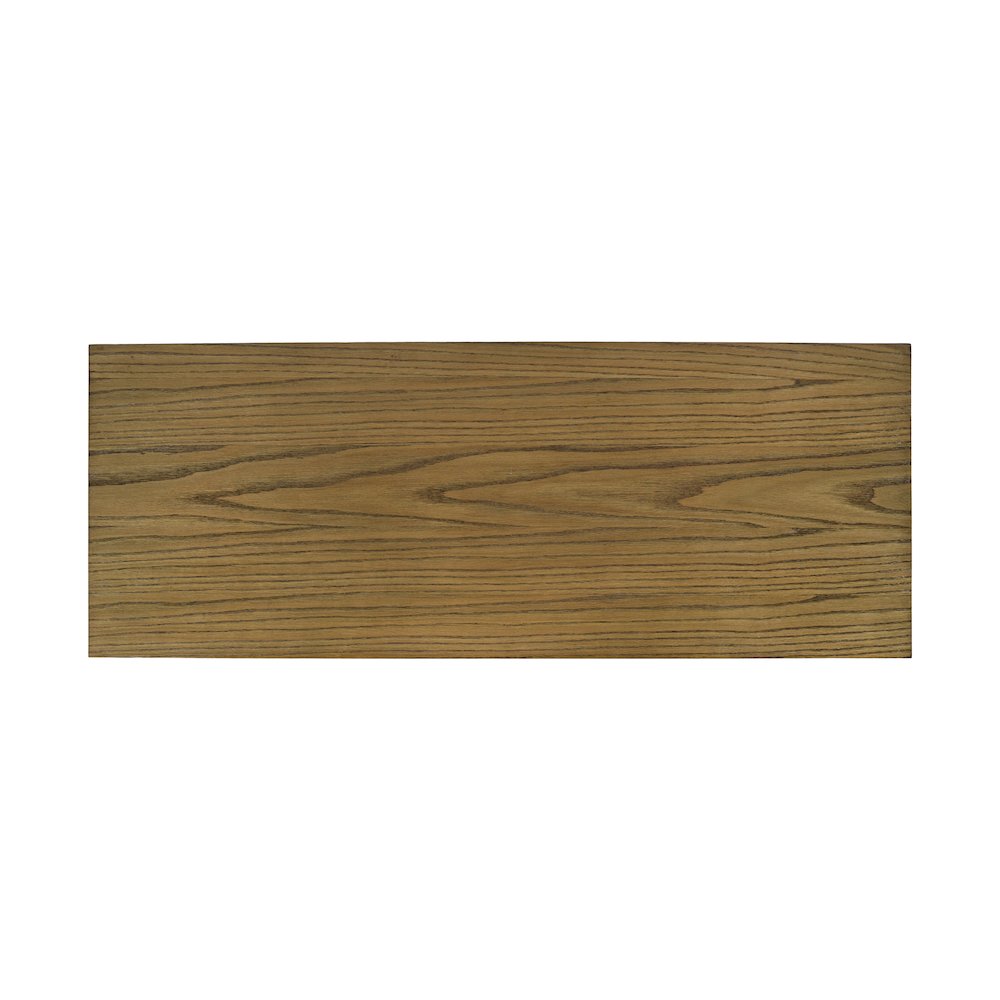 Brentwood Modern 50" Sofa Console Table with Drawers and Storage Shelves