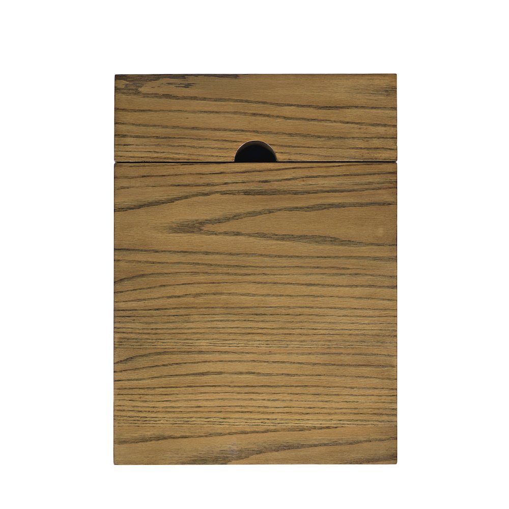 Brentwood Modern Transitional USB Charging End Table with Storage Cabinet