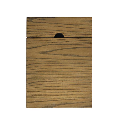 Brentwood Modern Transitional USB Charging End Table with Storage Cabinet