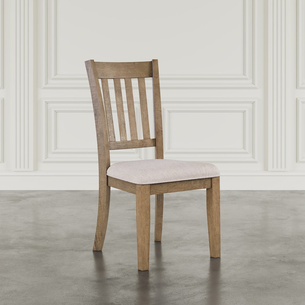 Brentwood Modern Transitional Slatback Dining Chair - Set of 2