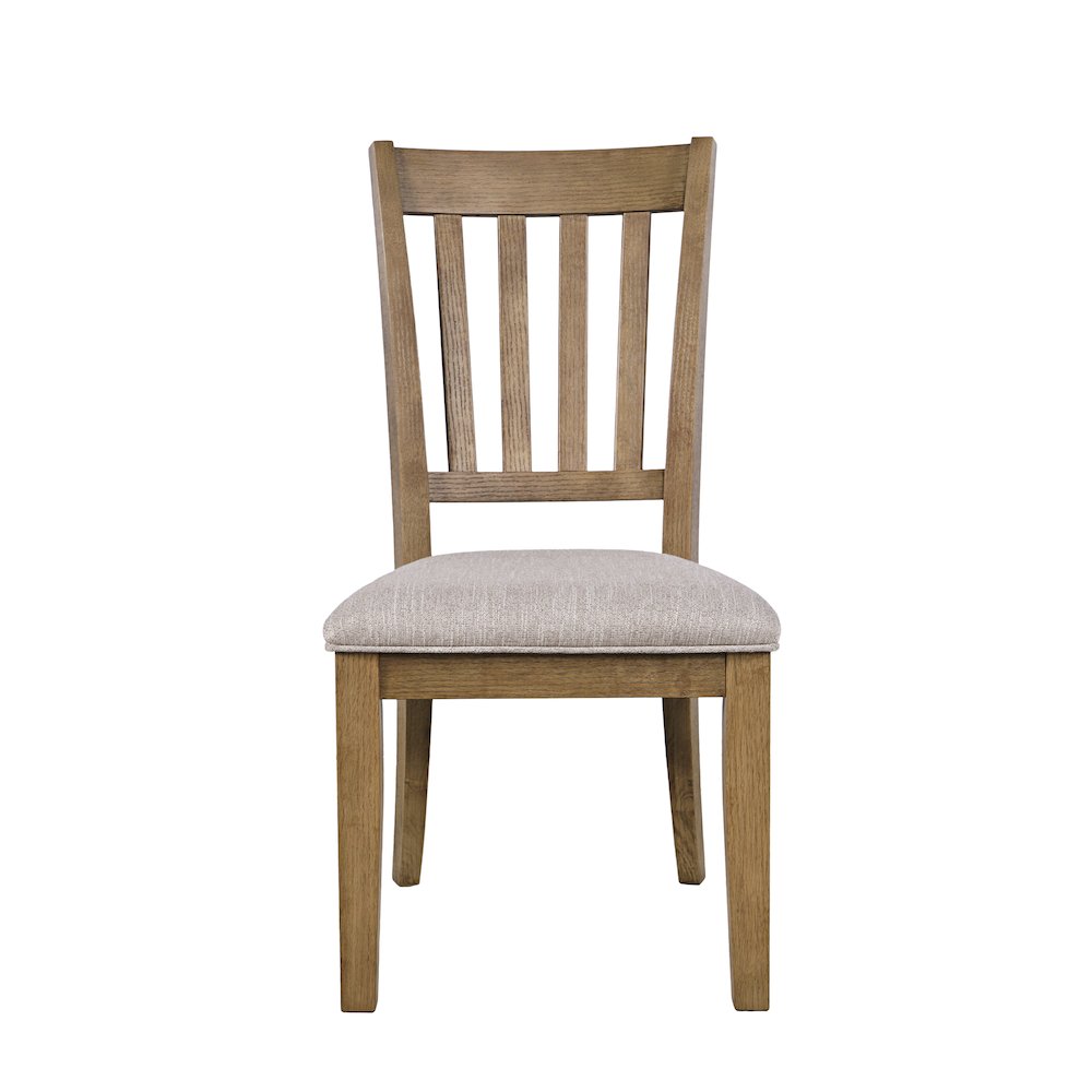 Brentwood Modern Transitional Slatback Dining Chair - Set of 2