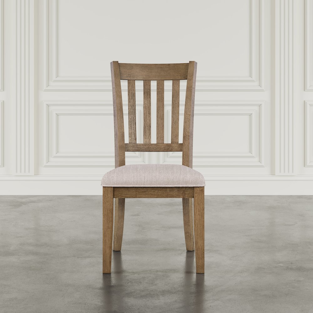 Brentwood Modern Transitional Slatback Dining Chair - Set of 2