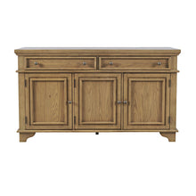 Brentwood 60" Modern Transitional Three Door Sideboard Storage Cabinet
