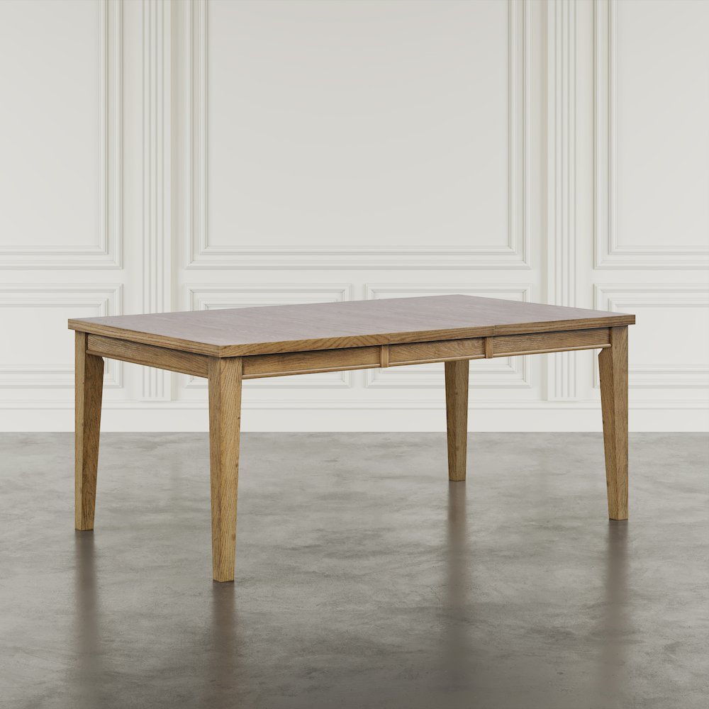 Brentwood Modern Transitional 72" Rectangular Dining Table with Extension