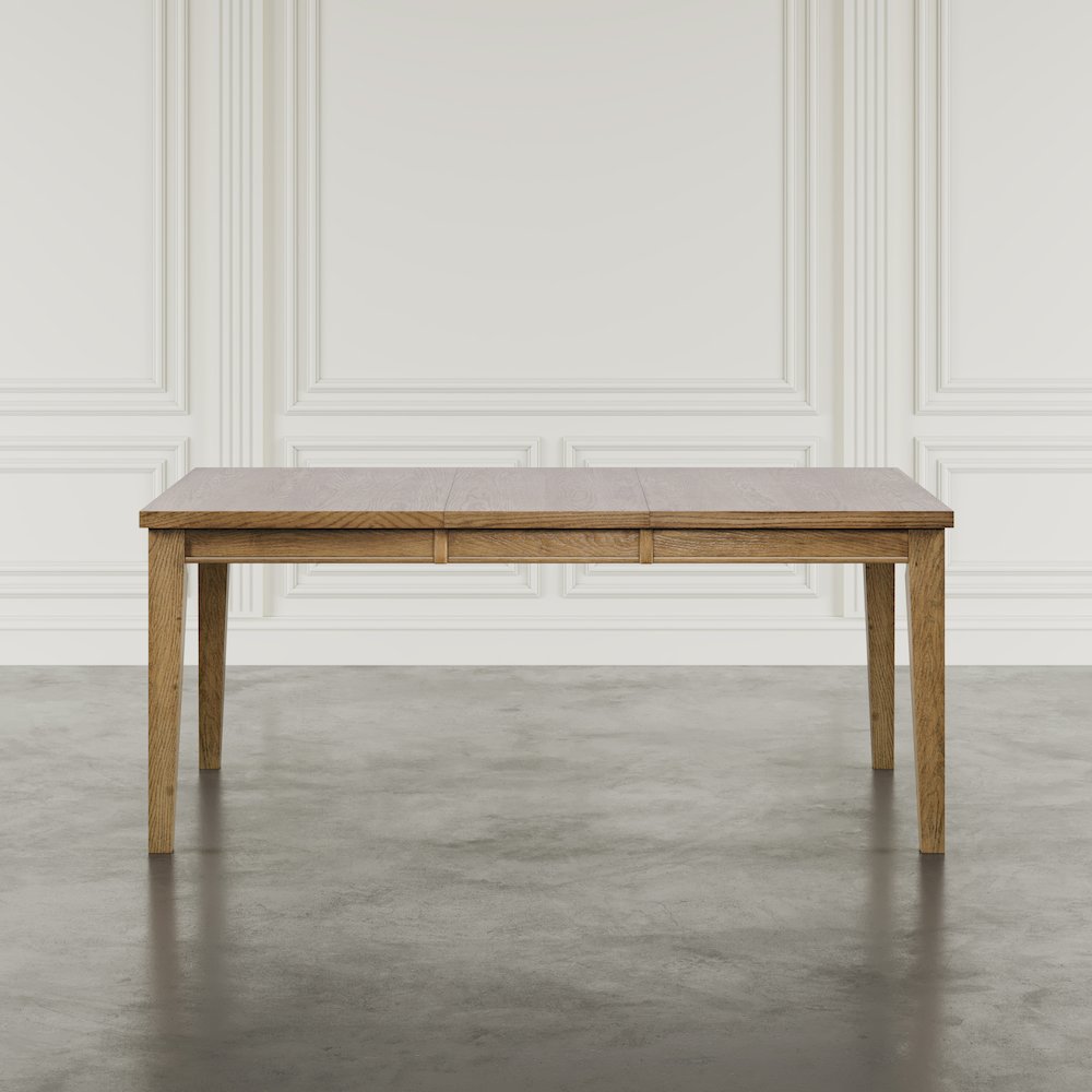 Brentwood Modern Transitional 72" Rectangular Dining Table with Extension