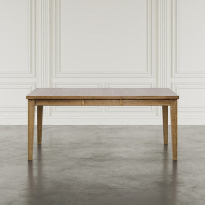 Brentwood Modern Transitional 72" Rectangular Dining Table with Extension
