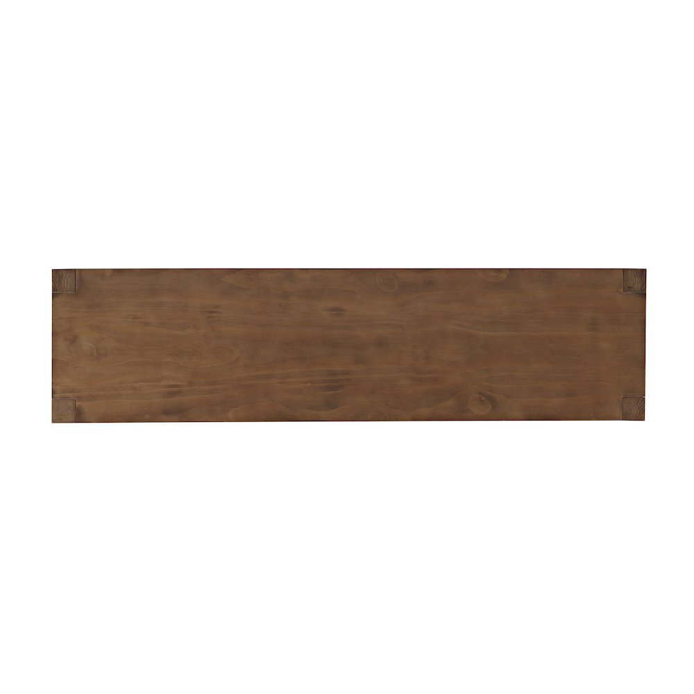 70" Modern Transitional Media Console TV Stand with Four-Door Cabinet Storage
