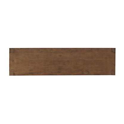 70" Modern Transitional Media Console TV Stand with Four-Door Cabinet Storage