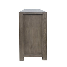 70" Modern Transitional Media Console TV Stand with Four-Door Cabinet Storage