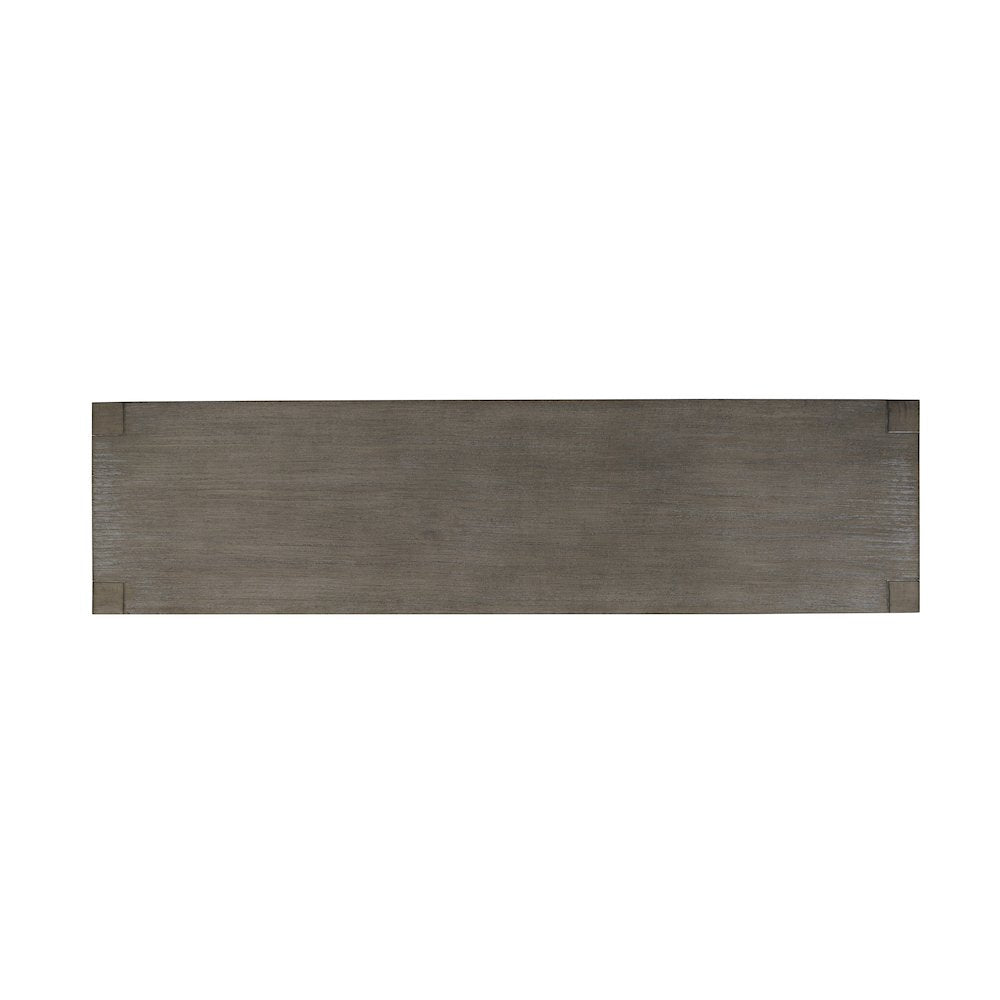 70" Modern Transitional Media Console TV Stand with Four-Door Cabinet Storage