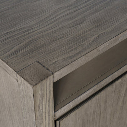 80" Modern Transitional Media Console TV Stand with Four-Door Cabinet Storage