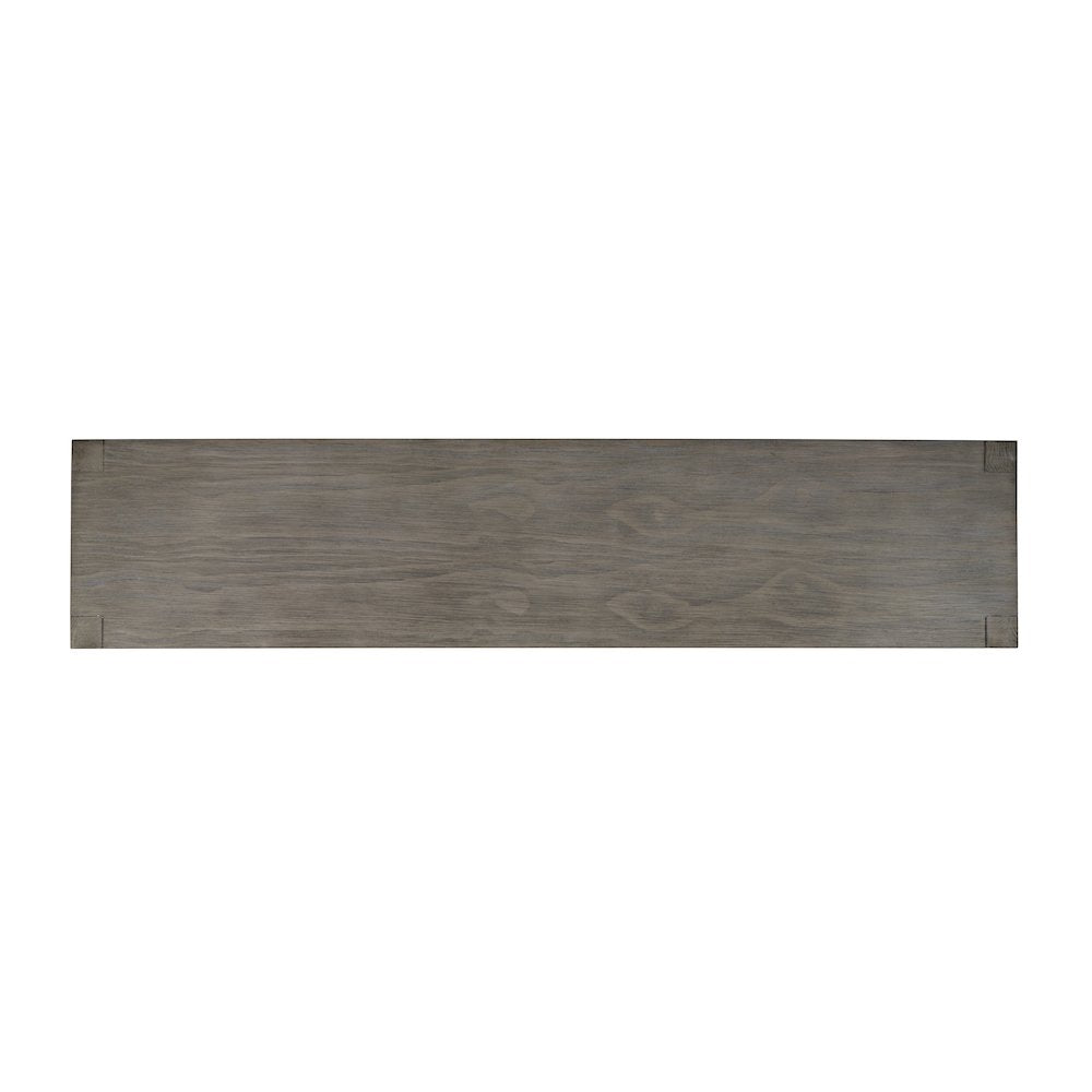 80" Modern Transitional Media Console TV Stand with Four-Door Cabinet Storage
