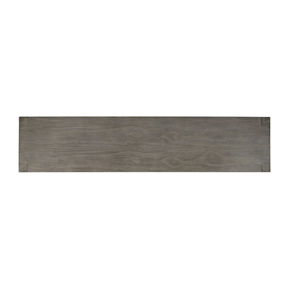 80" Modern Transitional Media Console TV Stand with Four-Door Cabinet Storage