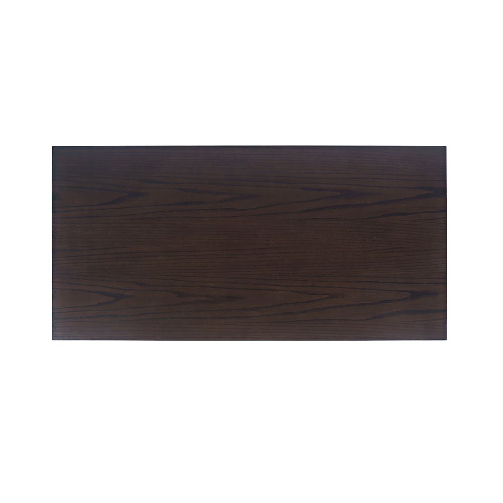 Brentwood Modern Transitional 50" Coffee Table With Storage and Caster Wheels