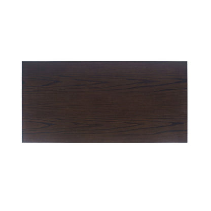 Brentwood Modern Transitional 50" Coffee Table With Storage and Caster Wheels
