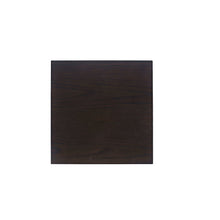 Brentwood Modern Transitional 24" Square End Table with Drawer and Storage Shelf