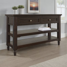 Brentwood Modern 50" Sofa Console Table with Drawers and Storage Shelves