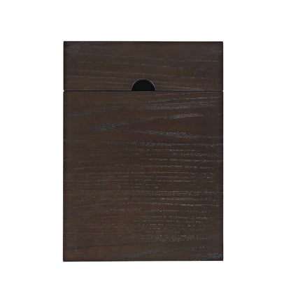 Brentwood Modern Transitional USB Charging End Table with Storage Cabinet