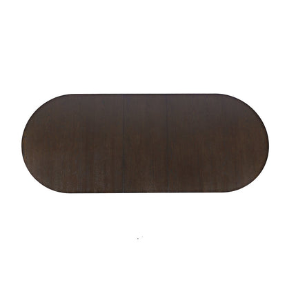 Brentwood Modern Transitional 102" Double Pedestal Dining Table