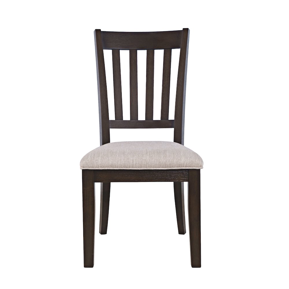Brentwood Modern Transitional Slatback Dining Chair - Set of 2