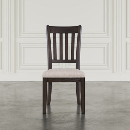 Brentwood Modern Transitional Slatback Dining Chair - Set of 2