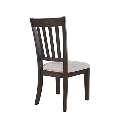 Brentwood Modern Transitional Slatback Dining Chair - Set of 2