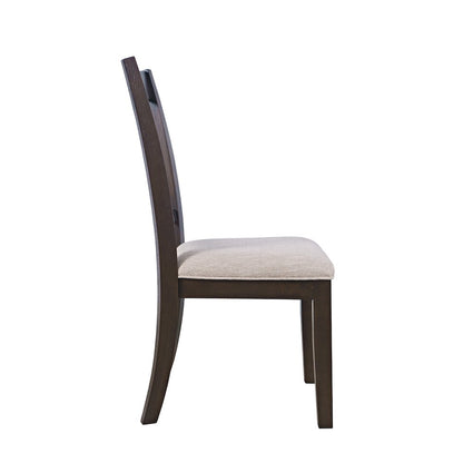 Brentwood Modern Transitional Slatback Dining Chair - Set of 2