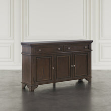 Brentwood 60" Modern Transitional Three Door Sideboard Storage Cabinet