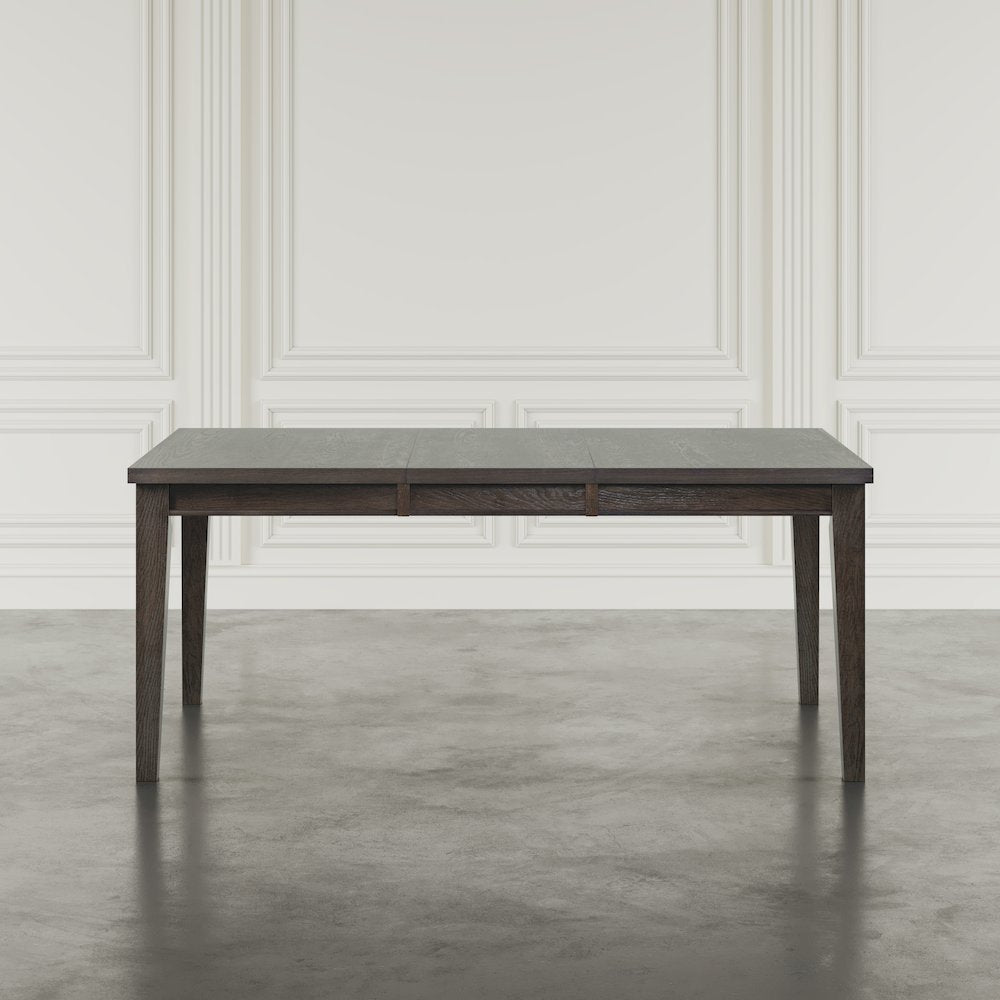 Brentwood Modern Transitional 72" Rectangular Dining Table with Extension