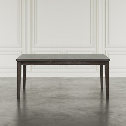 Brentwood Modern Transitional 72" Rectangular Dining Table with Extension