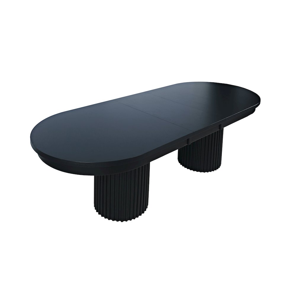 Auden Mid-Century Modern 102" Double Pedestal Dining Table