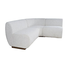Polyester Upholstered Banquette Bench with Back, Sectional Seating, Grey