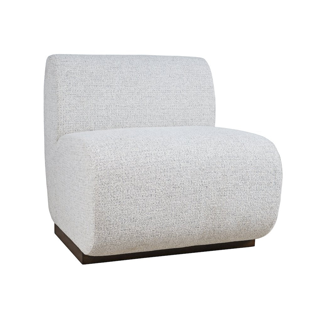 Modern Banquette Upholstered Sectional One Seat Bench with Performance Fabric