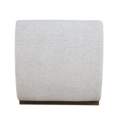 Modern Banquette Upholstered Sectional One Seat Bench with Performance Fabric