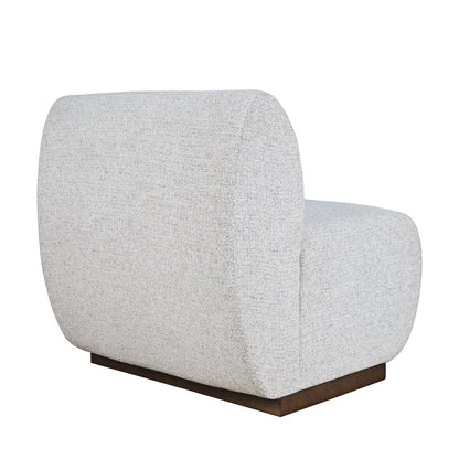 Modern Banquette Upholstered Sectional One Seat Bench with Performance Fabric