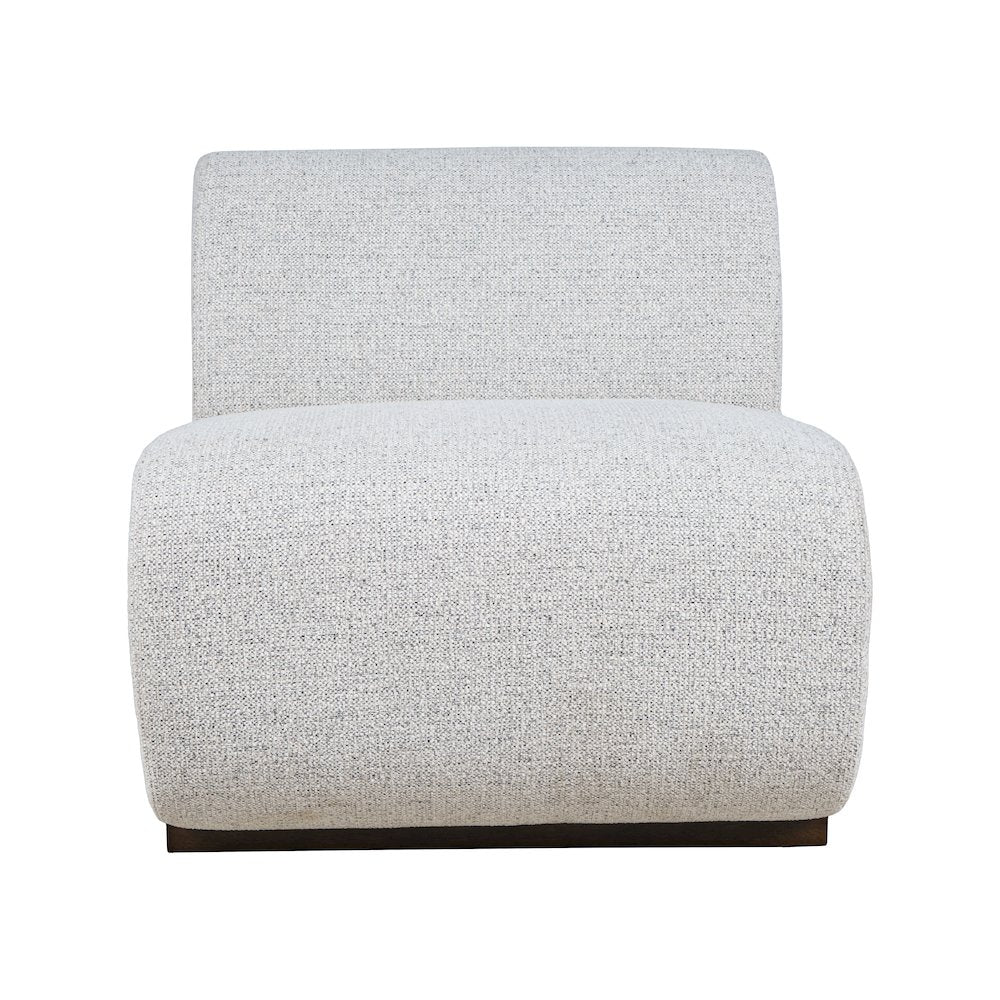 Modern Banquette Upholstered Sectional One Seat Bench with Performance Fabric