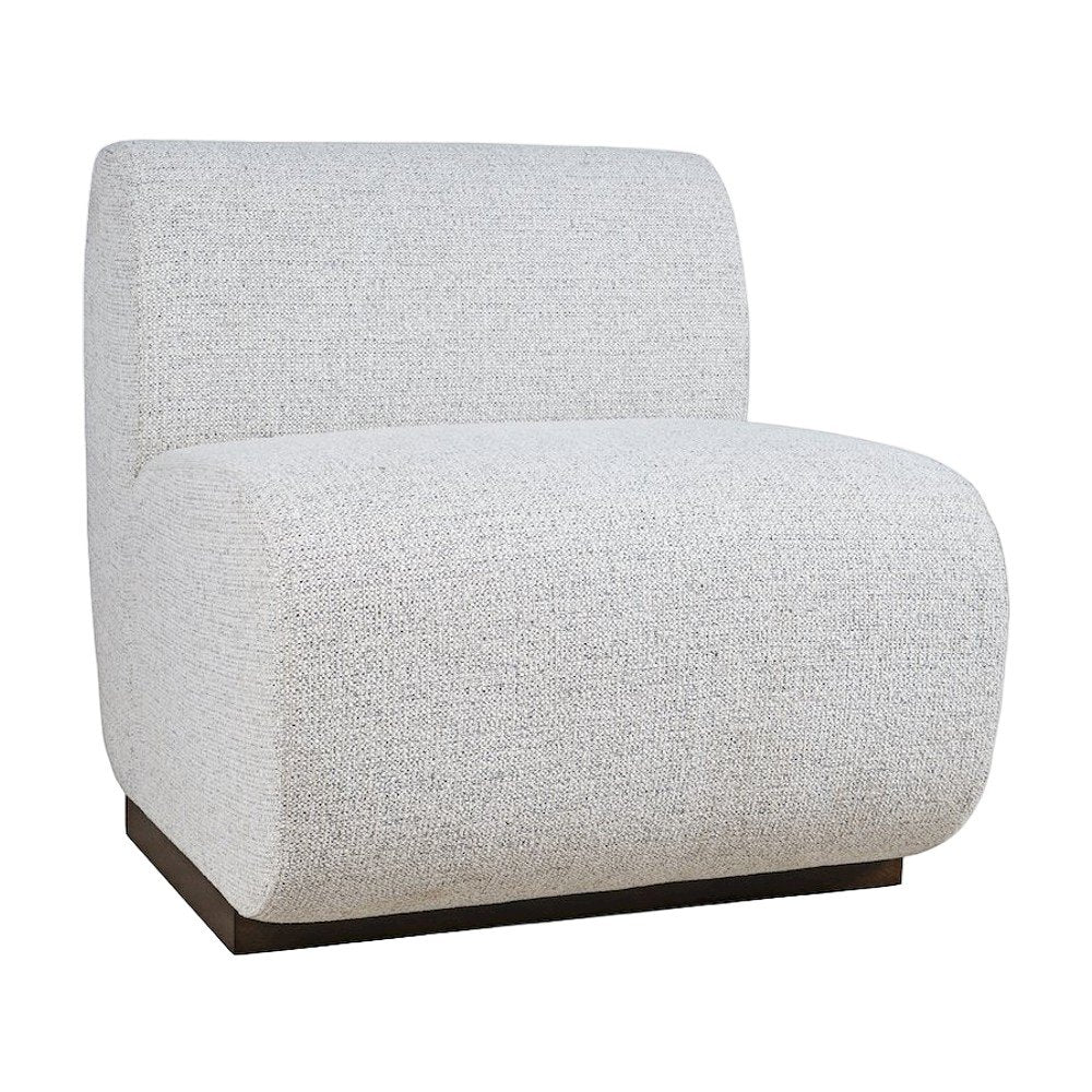 Performance Fabric Upholstered Banquette Dining Bench, Mid-Century, Grey