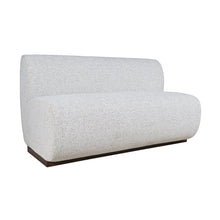 Milano Modern Banquette Sectional Three Seat Bench with Performance Fabric