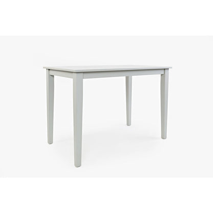 Simplicity Solid Wood Classic 54" Counter Height Dining Table